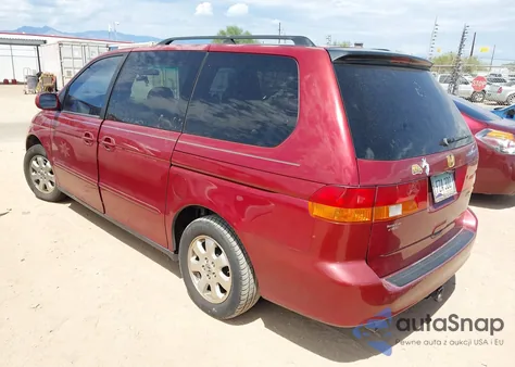 2002 Honda Odyssey Ex-L z USA, uszkodzony, nr VIN 5FNRL18932B035028